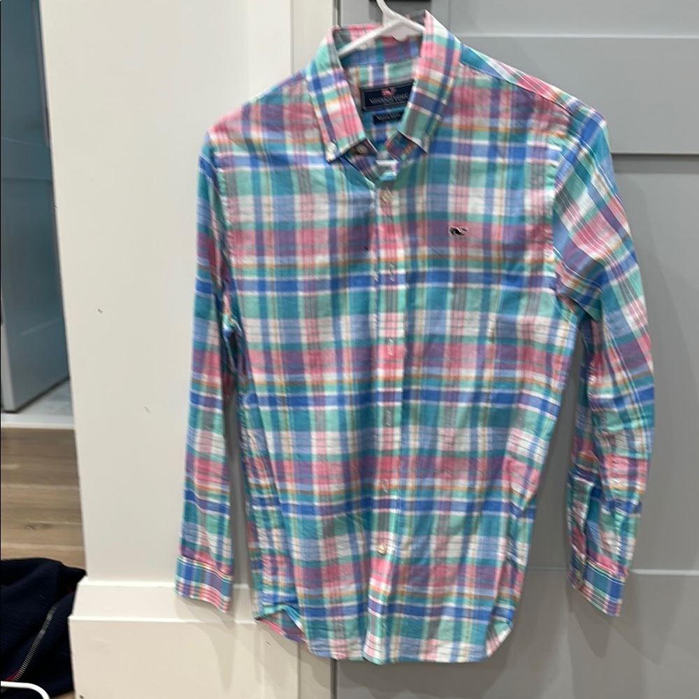 Boys Vineyard Vines Multicolor Plaid Shirt